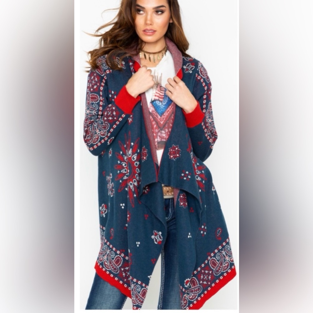 Tasha Polizzi Americana Sweater M